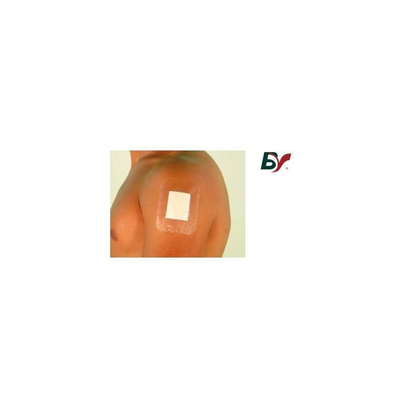 BV - Penso impermeável transparente com compressa, 15x10cm (50un)