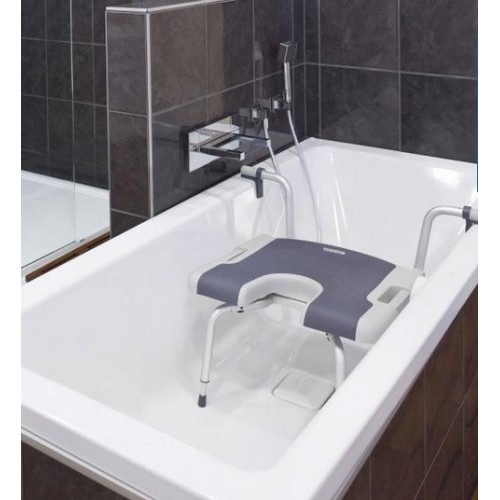 AQUATEC - Cadeira banho fixa alt. variável, mod. Sorreto