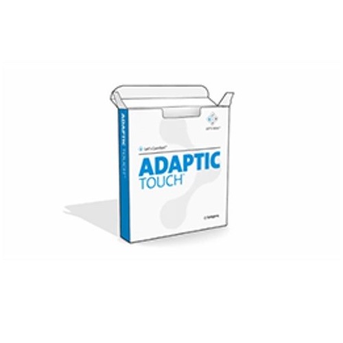 ADAPTIC TOUCH - Comp. não aderente silicone, 12,7x15cm (10un)