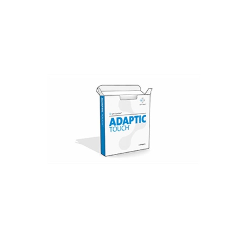 ADAPTIC TOUCH - Comp. não aderente silicone, 12,7x15cm (10un)