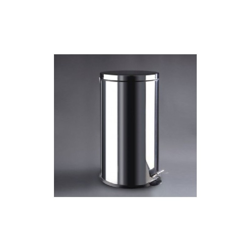 HJB - Balde de Lixo 30L inox brilhante