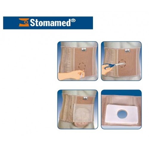 Stomamed® - Cinta colostomia sem orificio, Alt. 16cm