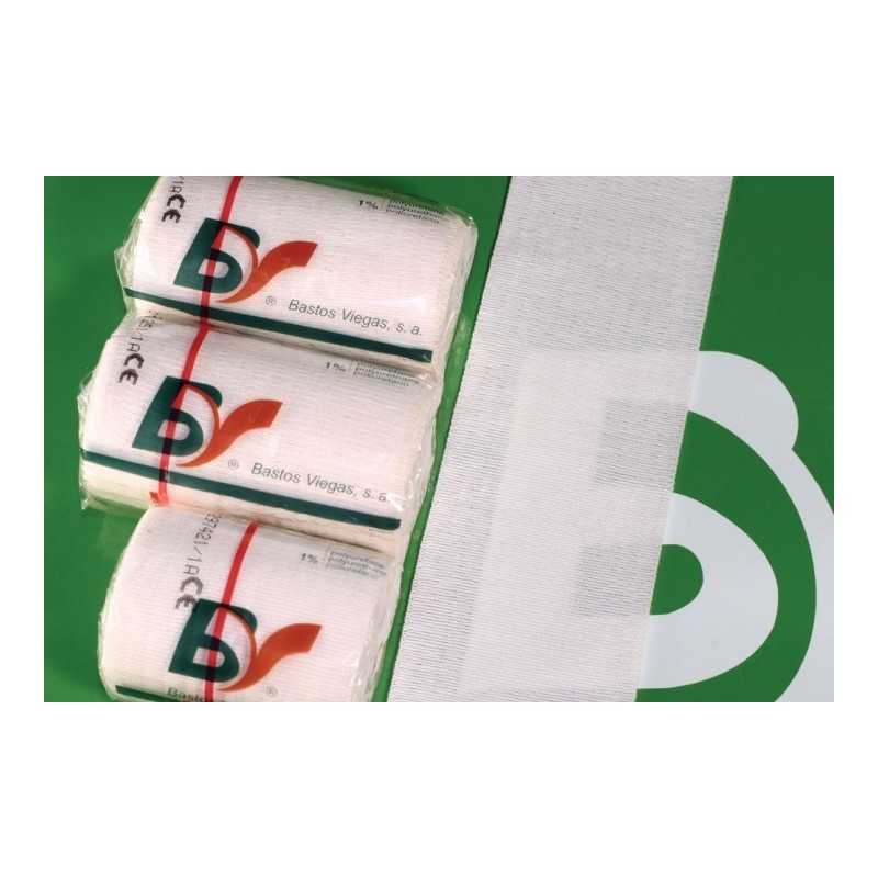 BV - Ligadura Elástica de Suporte Não Esterilizada, 5mx15cm (10un)