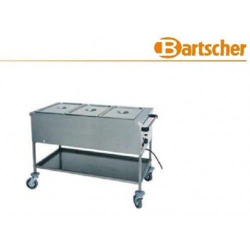 BARTSCHER - Carro Banho Maria, 3GN 1/1-150mm
