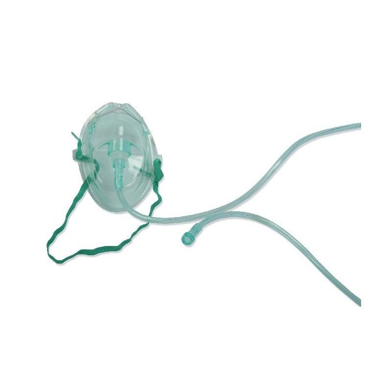 FIAB - Máscara oxigénio adulto tubo 2.10mt sem reservatório