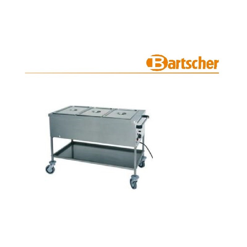 BARTSCHER - Carro Banho Maria, 2GN 1/1-150mm