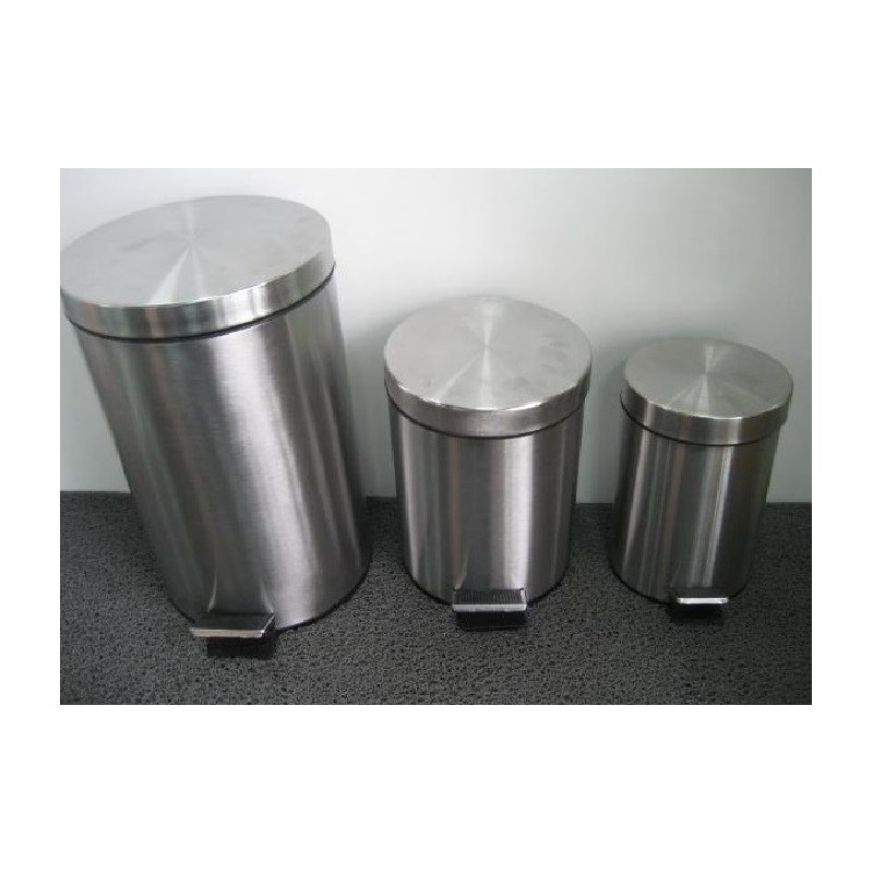 CP - Balde do lixo folha inox, 12 litros