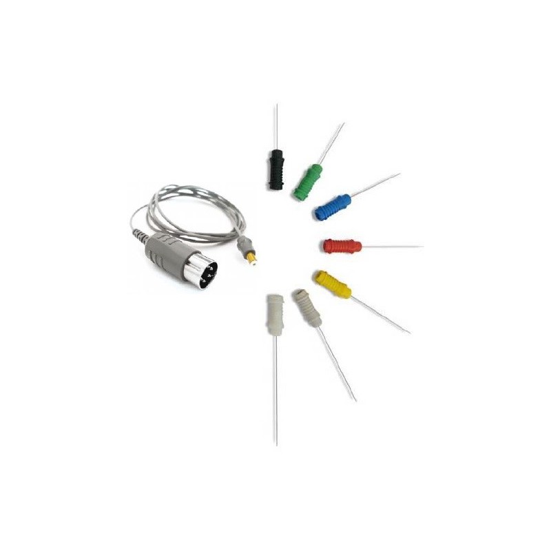 FIAB - Elétrodo agulha concêntrica descartável EMG, L50mm x ø 0,45 (caixa com 25un)