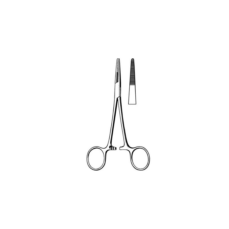 GM - Pinça hemostática KELLY, recta, 16cm