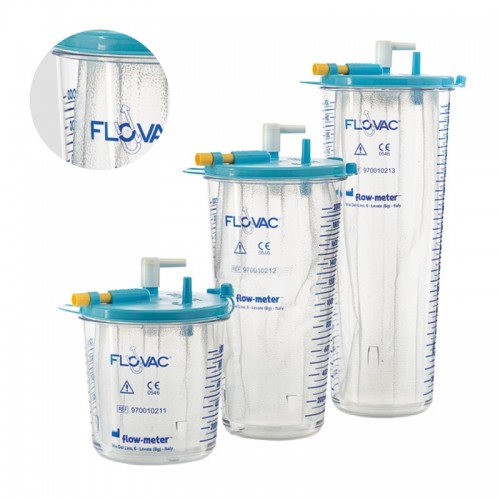FLOVAC - Depósito reutilizável (saco descartável), 1 Lt