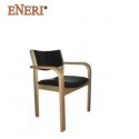ENERI - Cadeira com braços, Faia, CS828