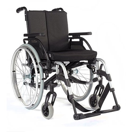 RubiX2 - Cadeira rodas alumínio, Cap. 125 Kg