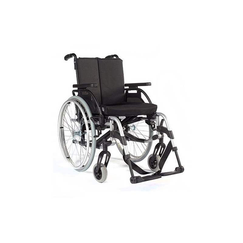 RubiX2 - Cadeira rodas alumínio, Cap. 125 Kg
