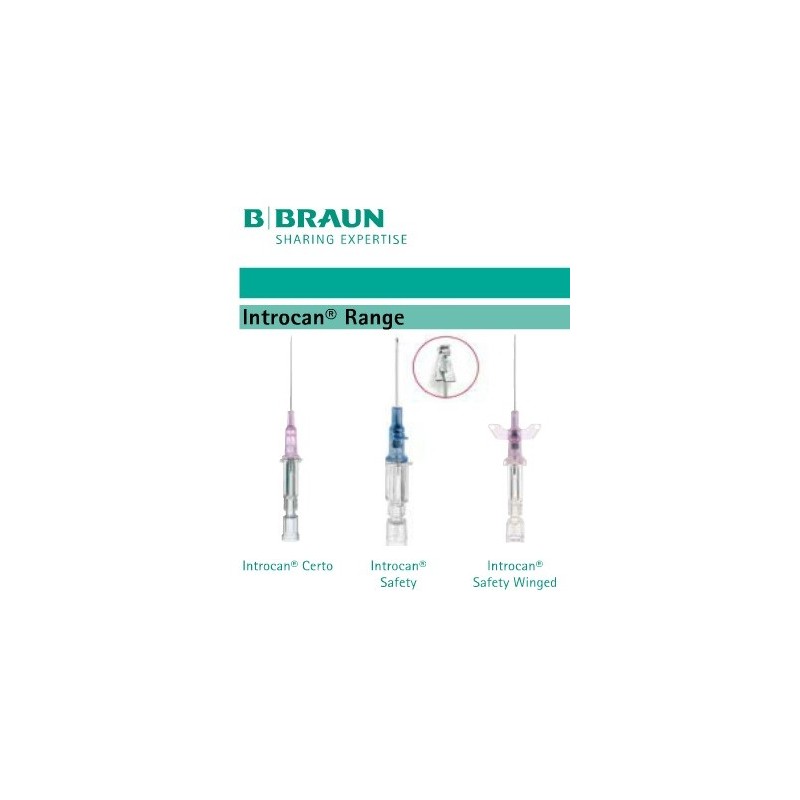 BRAUN - Introcan Safety G22 0,9x25mm (50un)