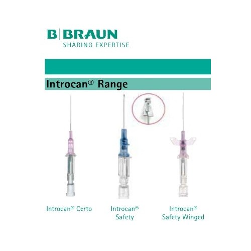 BRAUN - Introcan Safety G22 0,9x25mm (50un)