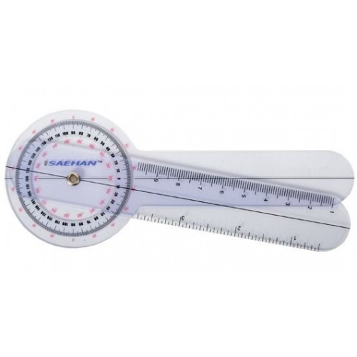 MS - Goniómetro "Saehan"em plástico, 15cm