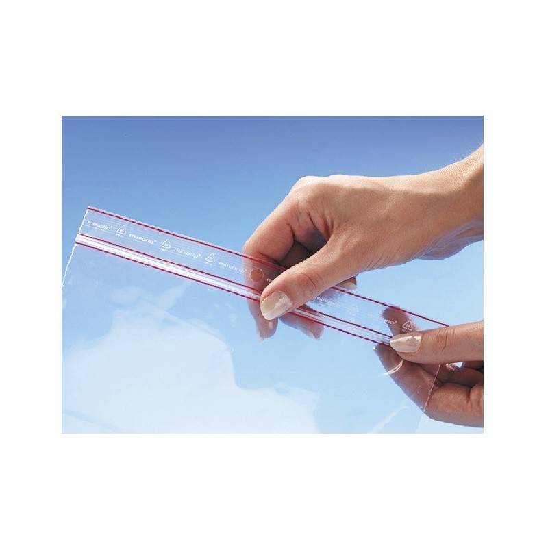 ECA - Saco standard fecho zip PE, 40x60mm (1000un)