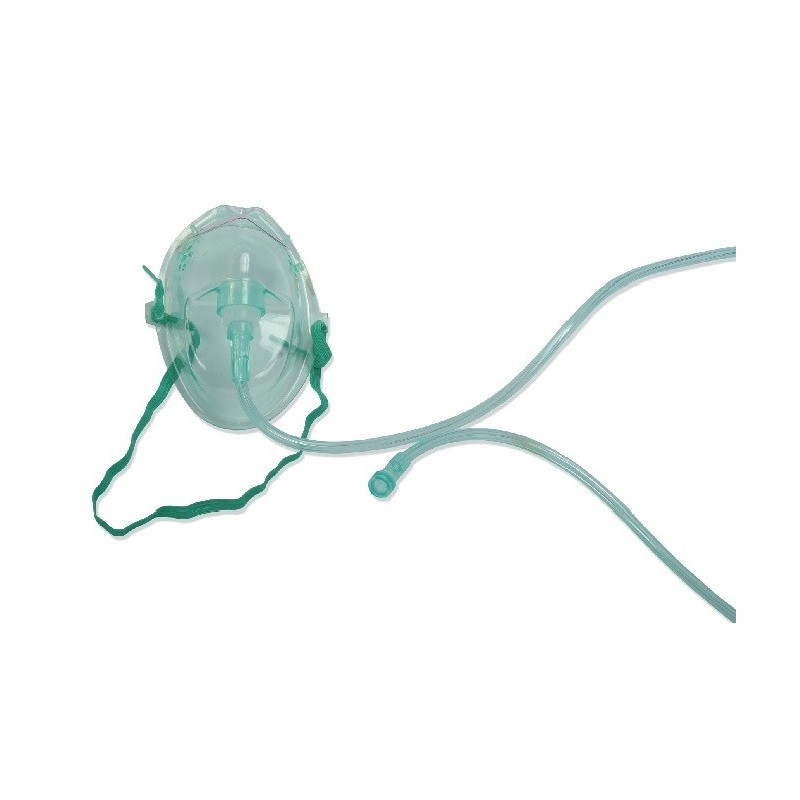 FIAB -Máscara oxigénio criança tubo 2.10mt sem reservatório