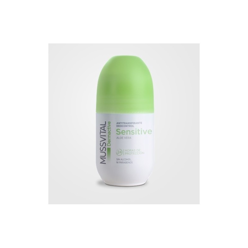 Mussvital - Desodorizante Roll On, 75ml, Sensitive (Pack 2)