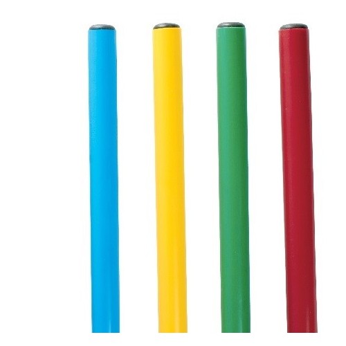 AFF - Bastão de Ginástica de PVC 70cm - Amarelo (1un)