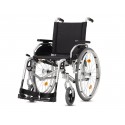 BB - Cadeira de rodas alumínio Pyro Star, roda PU ø600mm