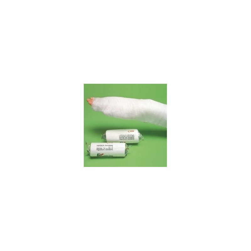 BV- Ligaduras de Cambric com Ourela 10m x10cm (1un)