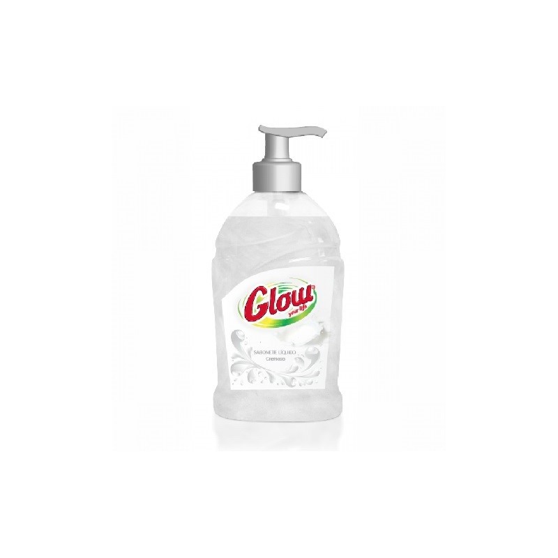 Glow- Sabonete líquido cremoso, 500ml