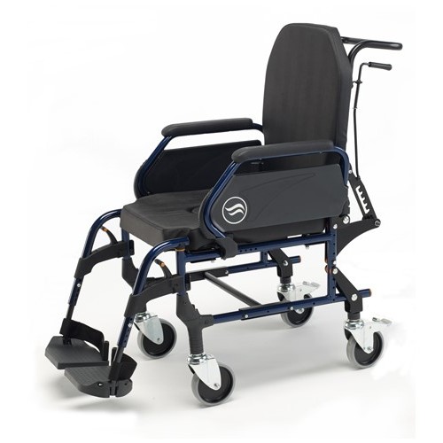Breezy HOME (R)- Cadeira rodas fixa interior, rodas de Ø125mm, costa RECLINÁVEL