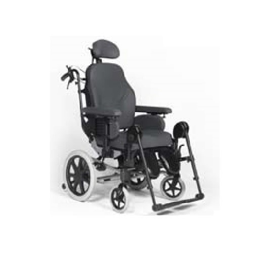 Breezy Relax2 - Cadeira rodas rígida ,Ø400mm, Maciça, TRAVÕES DE TAMBOR, 43cm