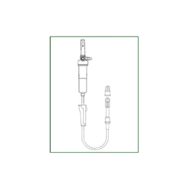 PM - Sistema soro com agulha, filtro e conector Y