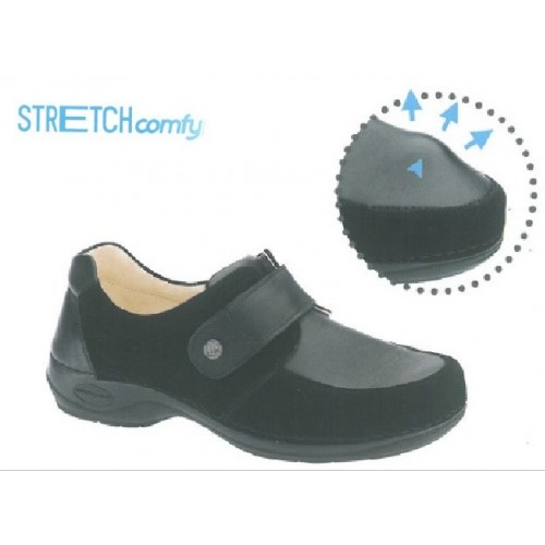 COMFY - Sapato STRETCH, Senhora, Preto