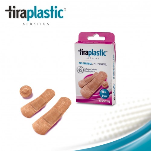 Tiraplast - Penso Sensitive, 3 tamanhos (20un)