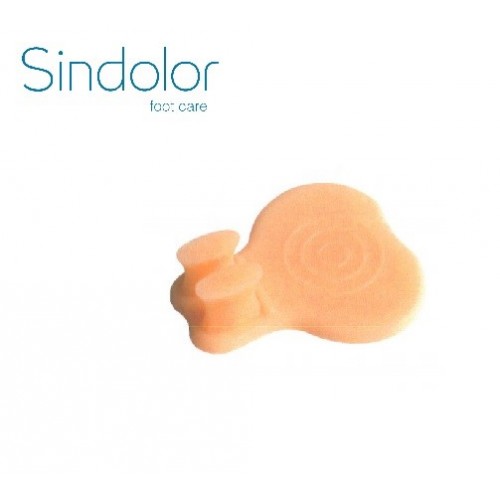 Sindolor - Almofada plantar silicone com separação dedos, T. Único (Par)