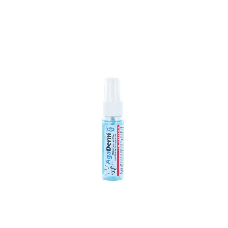 Agaderm - Solução alcoólica mãos, 30ml