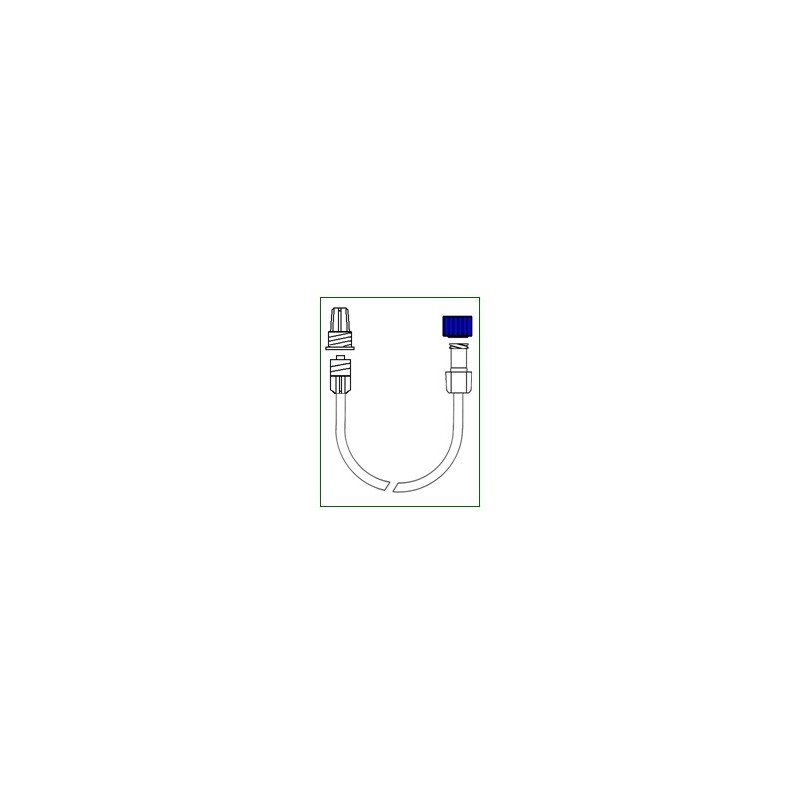 PM - Prolongador soro standard, LL M/F, 75cm
