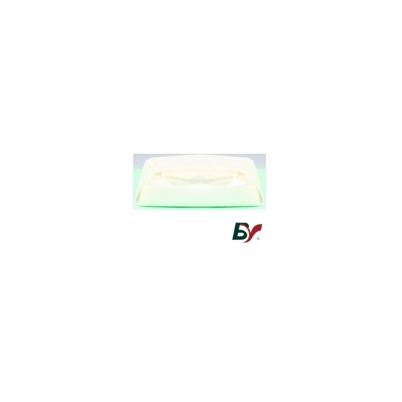 BV - Folha de papel crepe para esterilização, Branco, 50x50cm (500un)