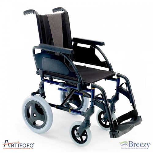 Breezy Premium - Cadeira rodas universal aço , P. MC, Ø300mm