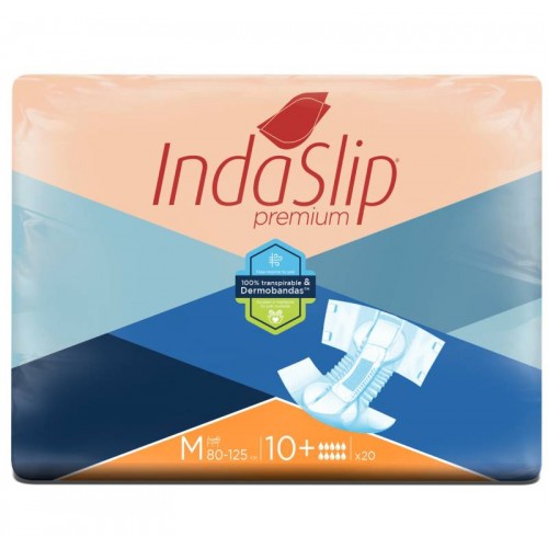 INDAS - Fralda de Adulto - Indaslip Premium Air Soft M10+ (20un)