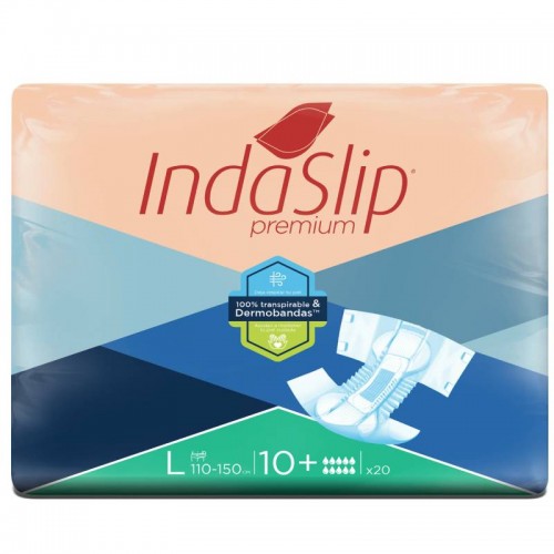 INDAS - Fralda de Adulto - Indaslip Premium Air Soft L10+ (20un)