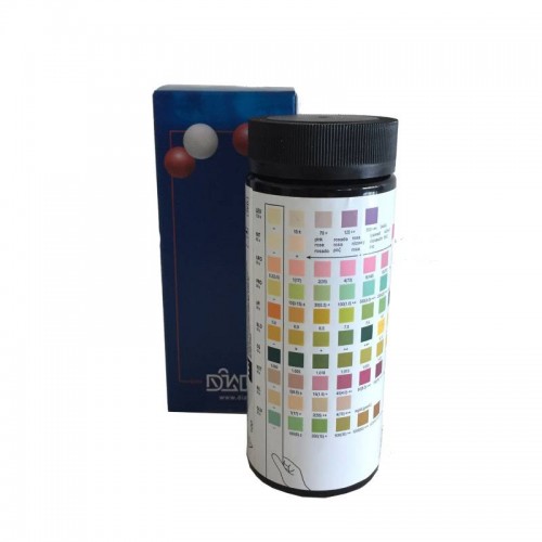 DIALAB - Tiras teste de urina, 10 parâmetros (100un)