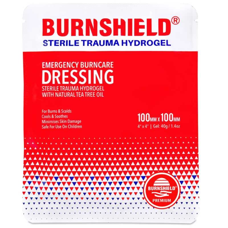 Burnshield - Compressas para Queimados Esterilizadas, 10x10cm (1un)