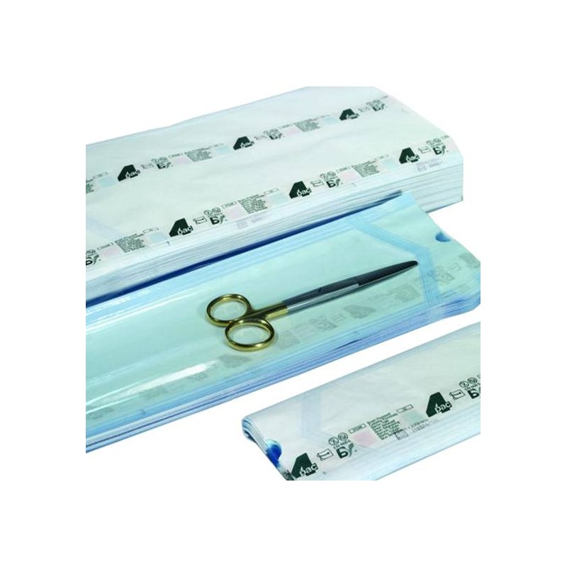 BV - Saco misto para esterilização sem fole, 150x200mm