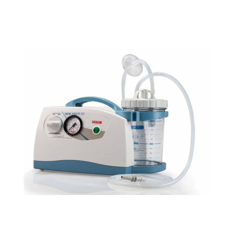NEW ASKIR 30 Proximity - Aspirador secreções com depósito autoclavável, 1000ml