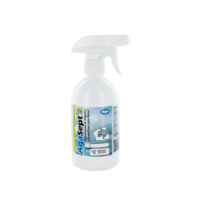 AgaSept S - Desinfectante Superfícies + Objetos, 500ml