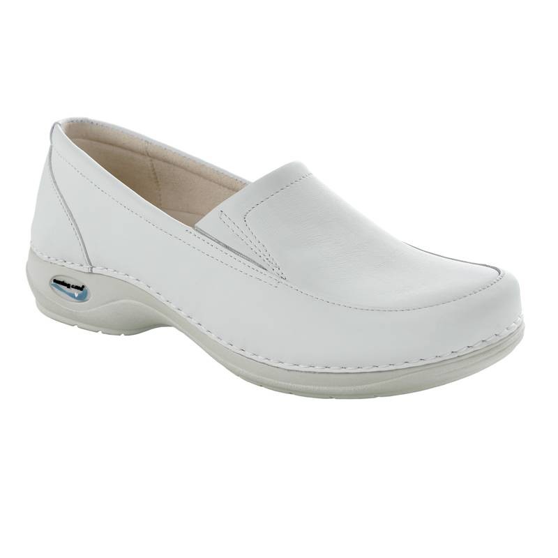 WashGo - Sapato fechado elásticos, Branco