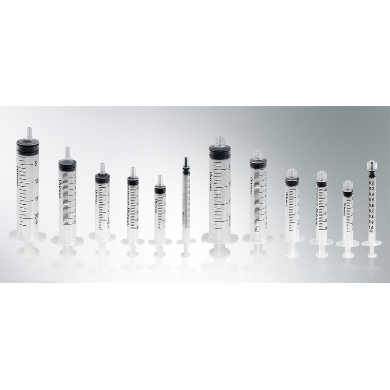 CHIRANA - Seringa 3 Peças, Luer, 5ml (100un)