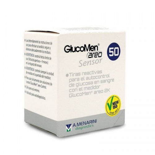 GlucoMen areo sensor - Tiras teste glicémia (50un)