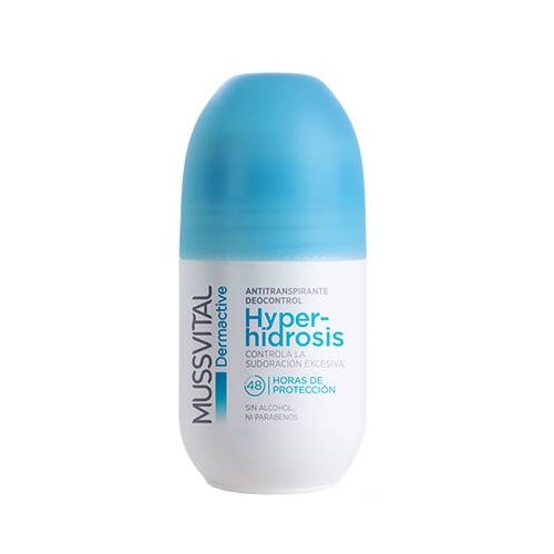 Mussvital - Desodorizante Roll On, 75ml, Hyper-Hidrosis  (Pack 2)