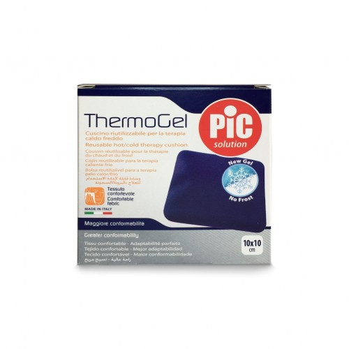 PIC - Thermo-Gel - Compressa reutilizável quente/frio, 10x10cm