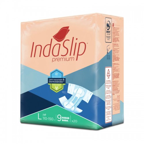 INDAS - Fralda de Adulto - Indaslip Premium Air Soft L9 (20un)